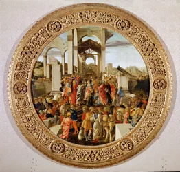 Die Anbetung der Könige (Detail)